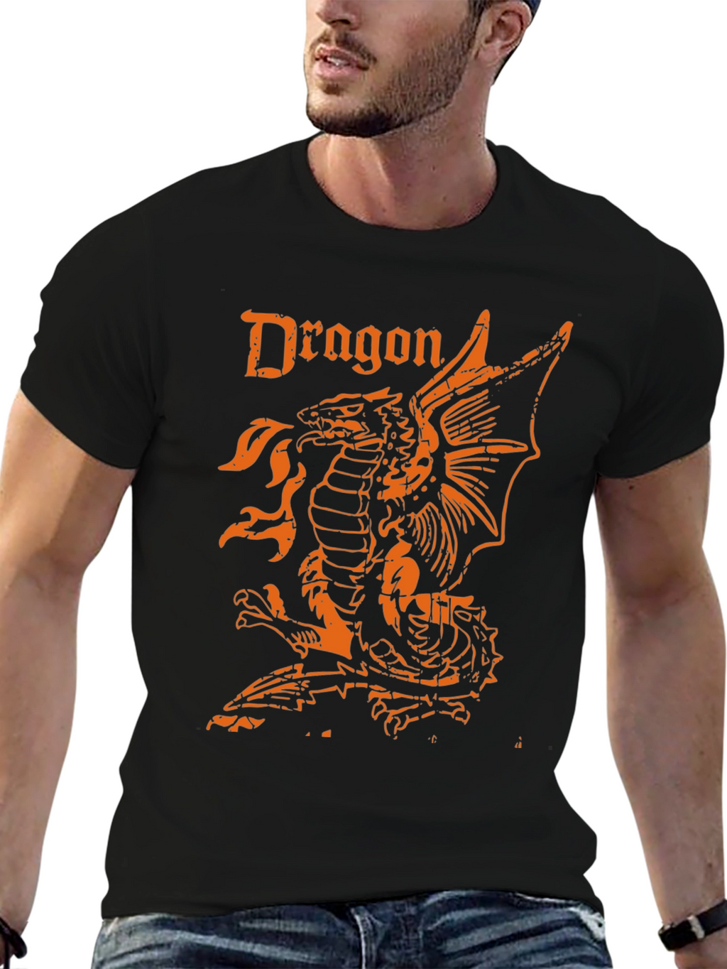 Dragon Graphic T-Shirt - Fantasy Tee