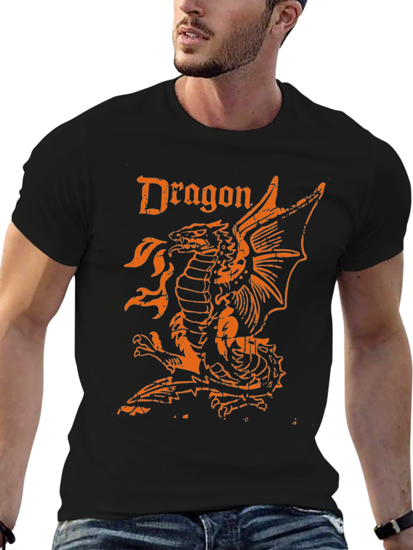 Dragon Graphic T-Shirt - Fantasy Tee