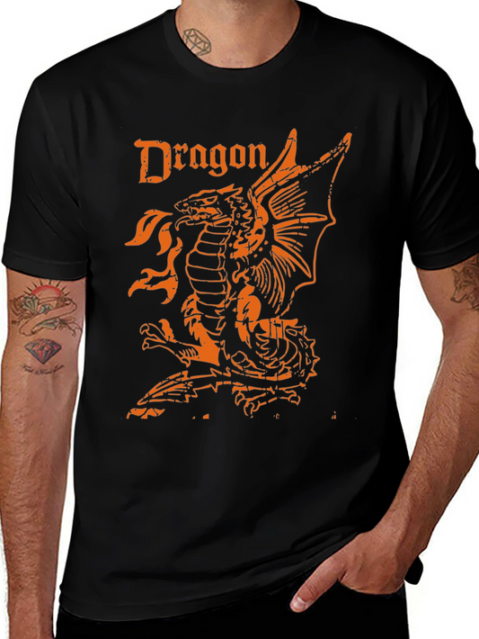 Dragon Graphic T-Shirt - Fantasy Tee