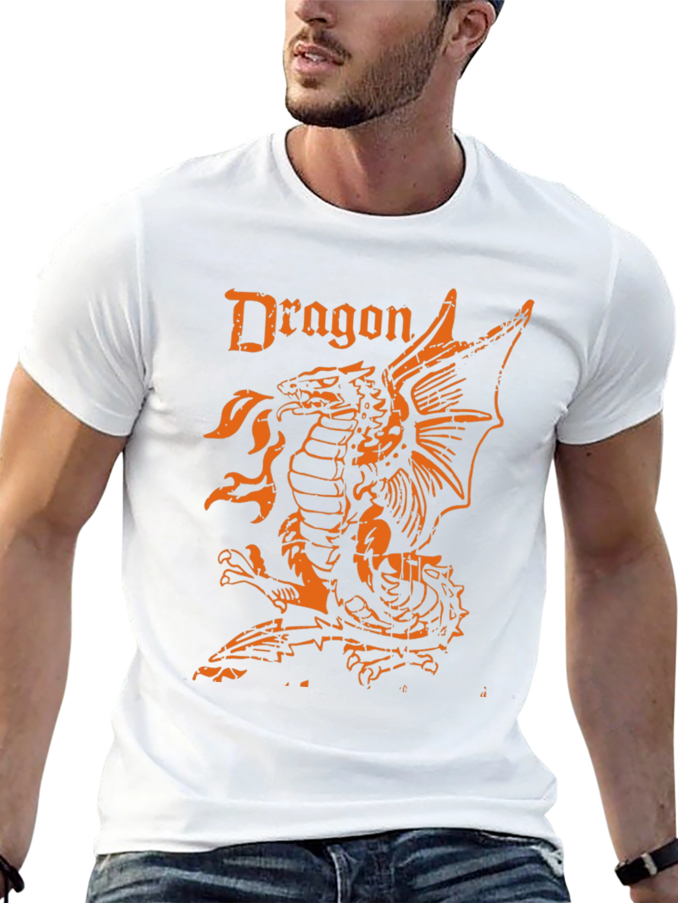 Dragon Graphic T-Shirt - Fantasy Tee