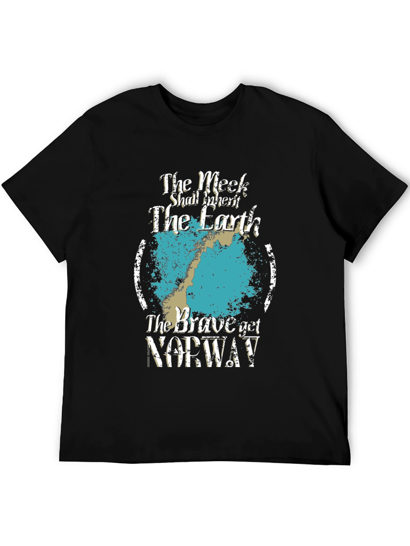 The Meek Shall Inherit The Earth Norway Graphic Tee
