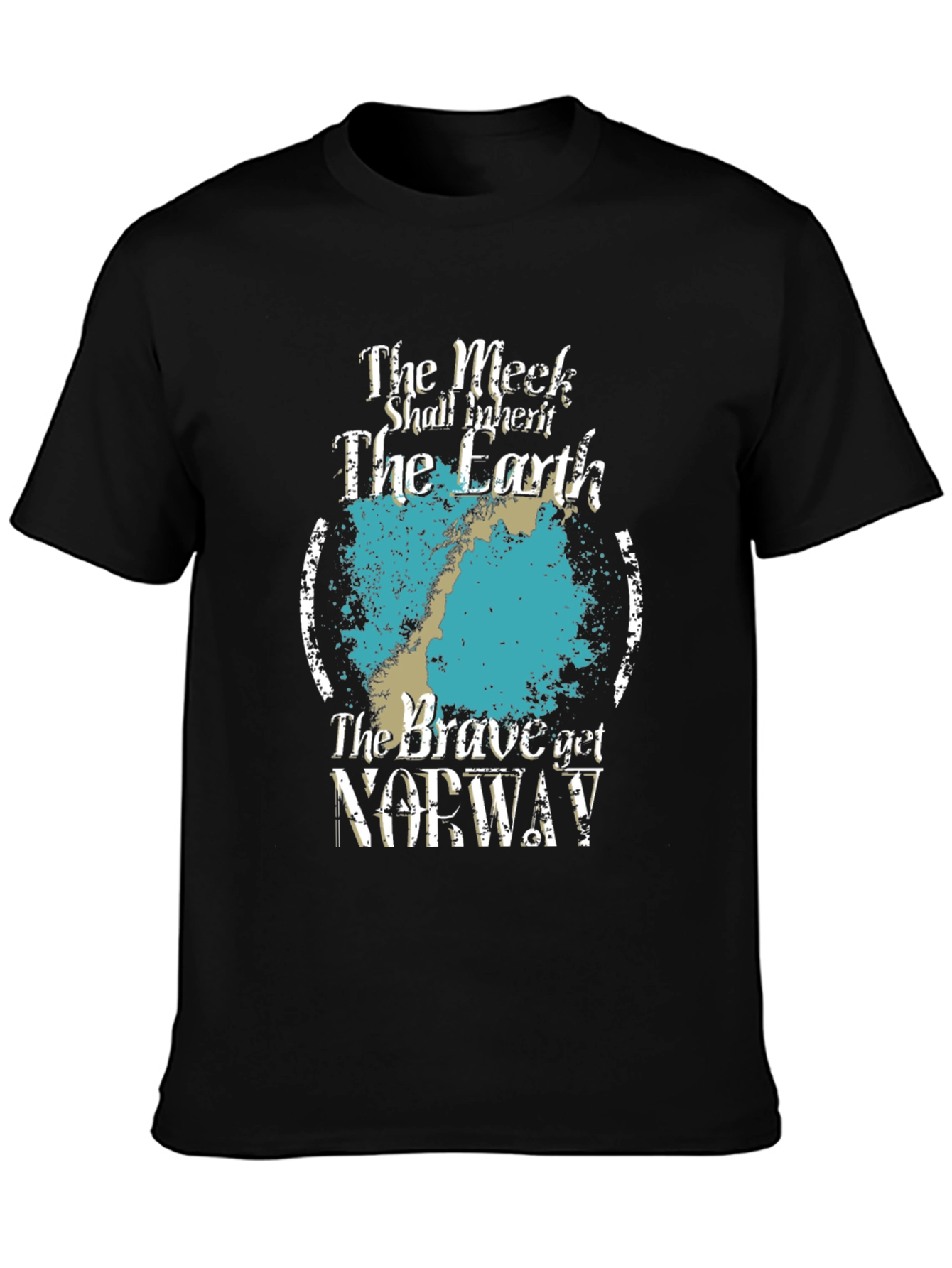 The Meek Shall Inherit The Earth Norway Graphic Tee