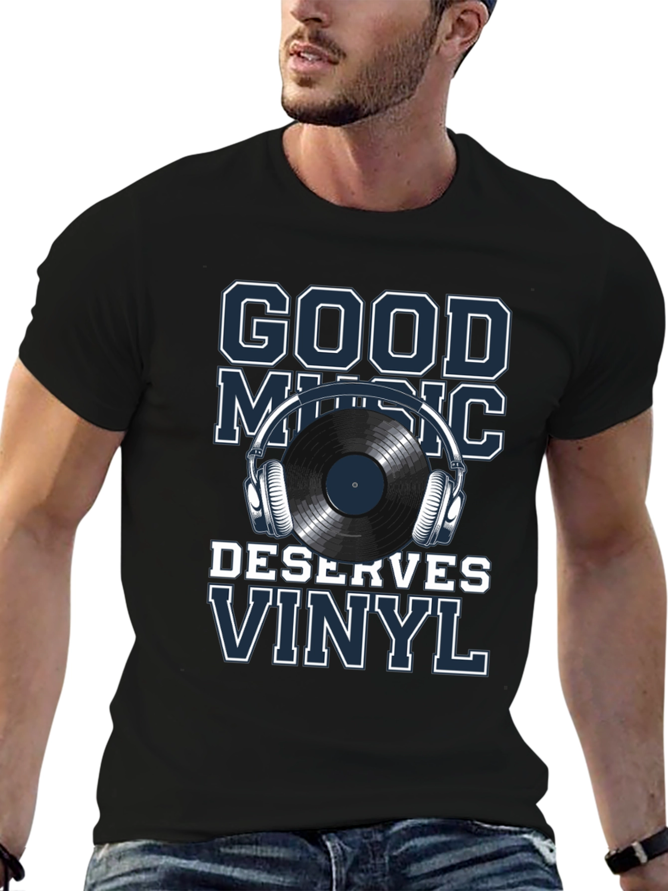 Good Music Deserves Vinyl T-Shirt