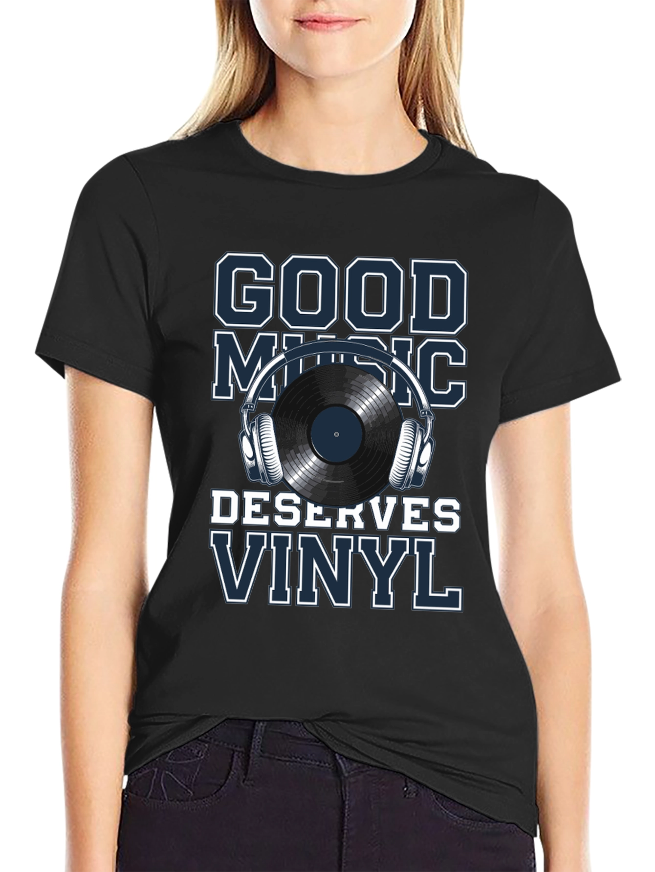 Good Music Deserves Vinyl T-Shirt