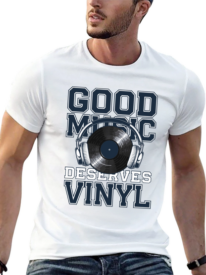 Good Music Deserves Vinyl T-Shirt