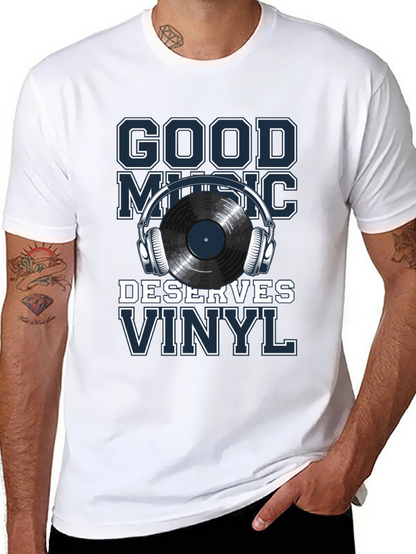 Good Music Deserves Vinyl T-Shirt