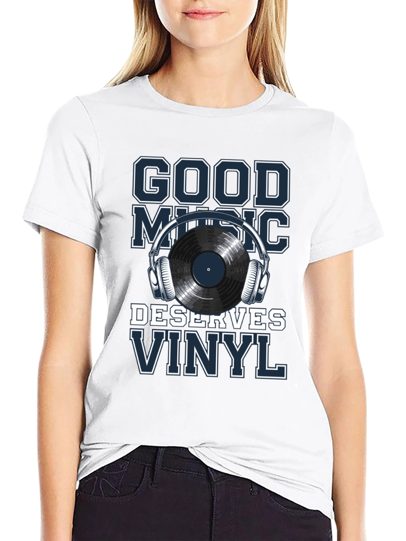 Good Music Deserves Vinyl T-Shirt