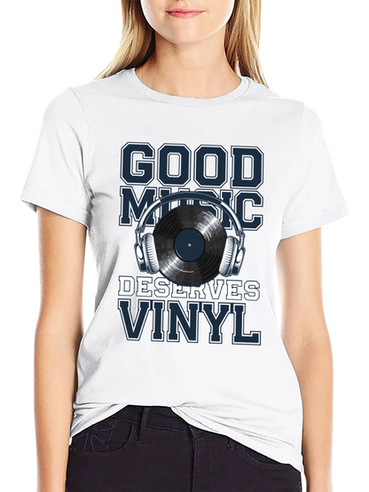 Good Music Deserves Vinyl T-Shirt