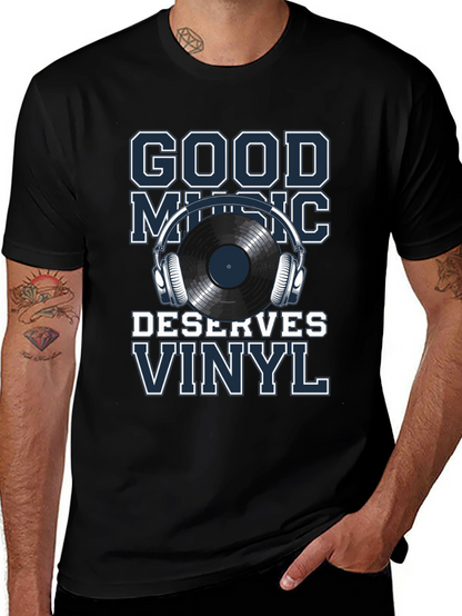 Good Music Deserves Vinyl T-Shirt