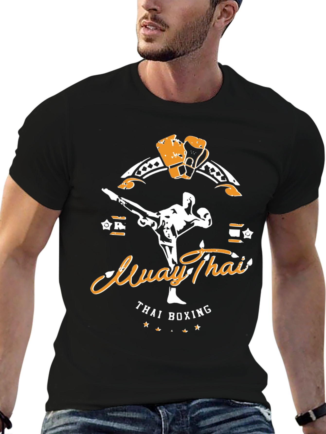 Muay Thai Boxing Graphic T-Shirt
