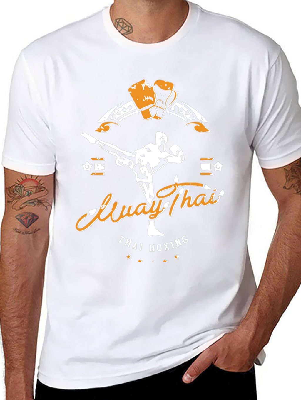 Muay Thai Boxing Graphic T-Shirt