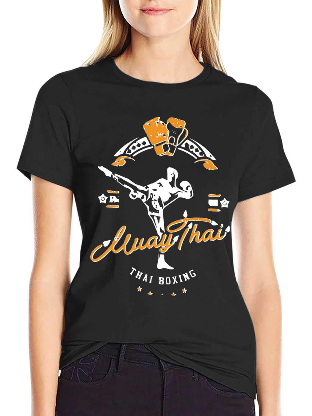 Muay Thai Boxing Graphic T-Shirt