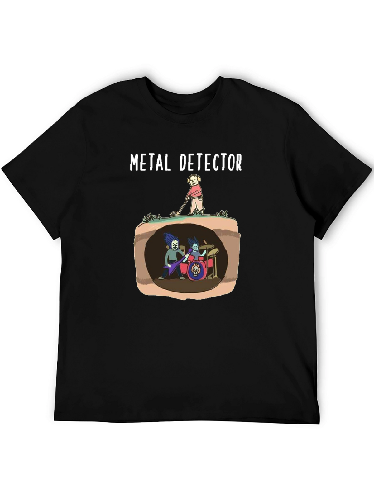 Metal Detector Band T-Shirt