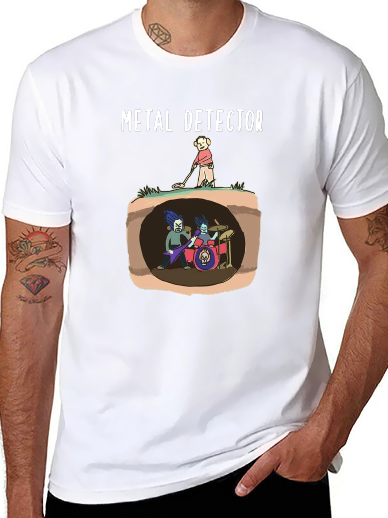 Metal Detector Band T-Shirt
