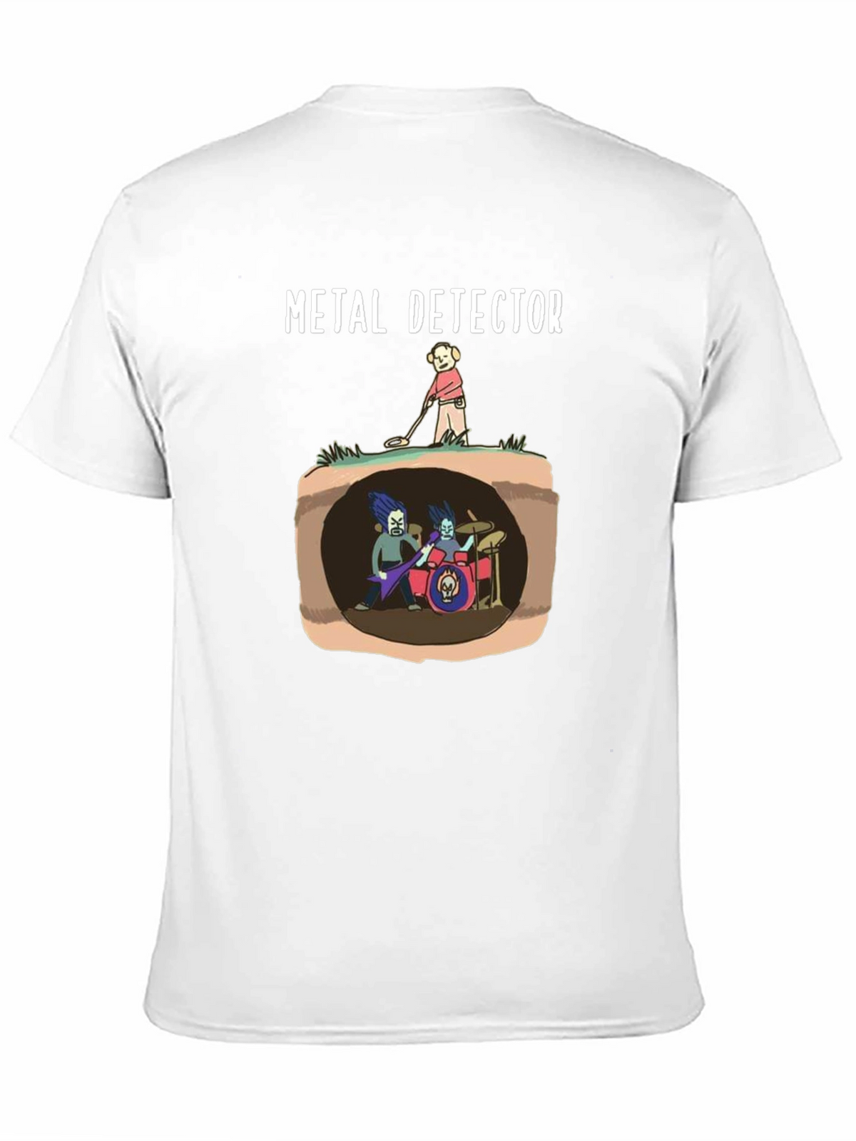 Metal Detector Band T-Shirt