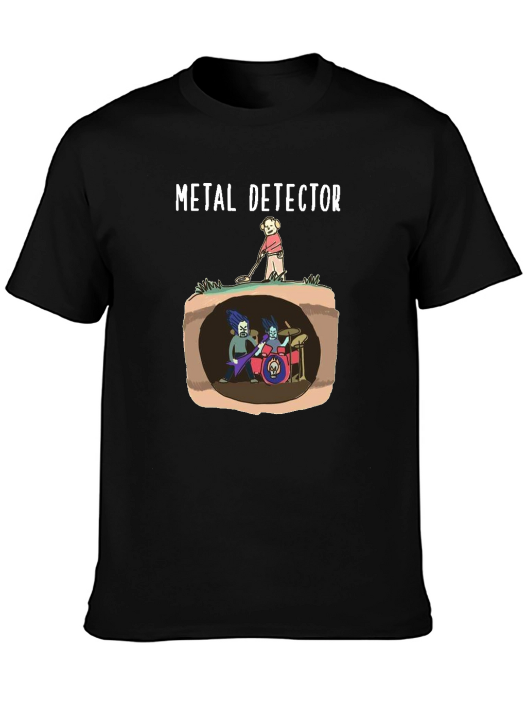 Metal Detector Band T-Shirt