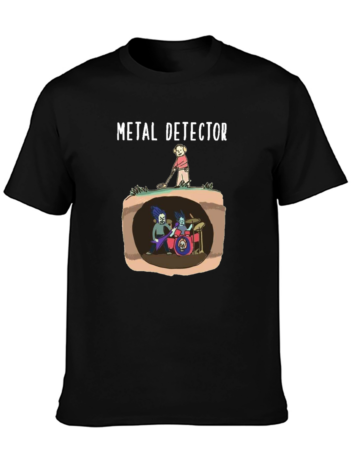 Metal Detector Band T-Shirt
