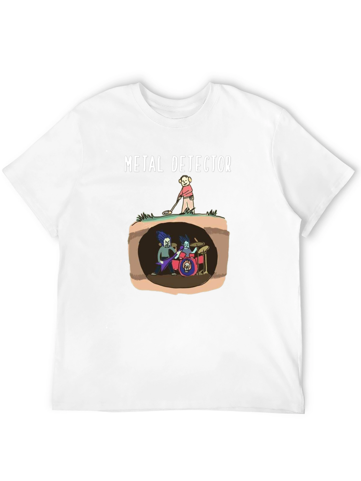 Metal Detector Band T-Shirt