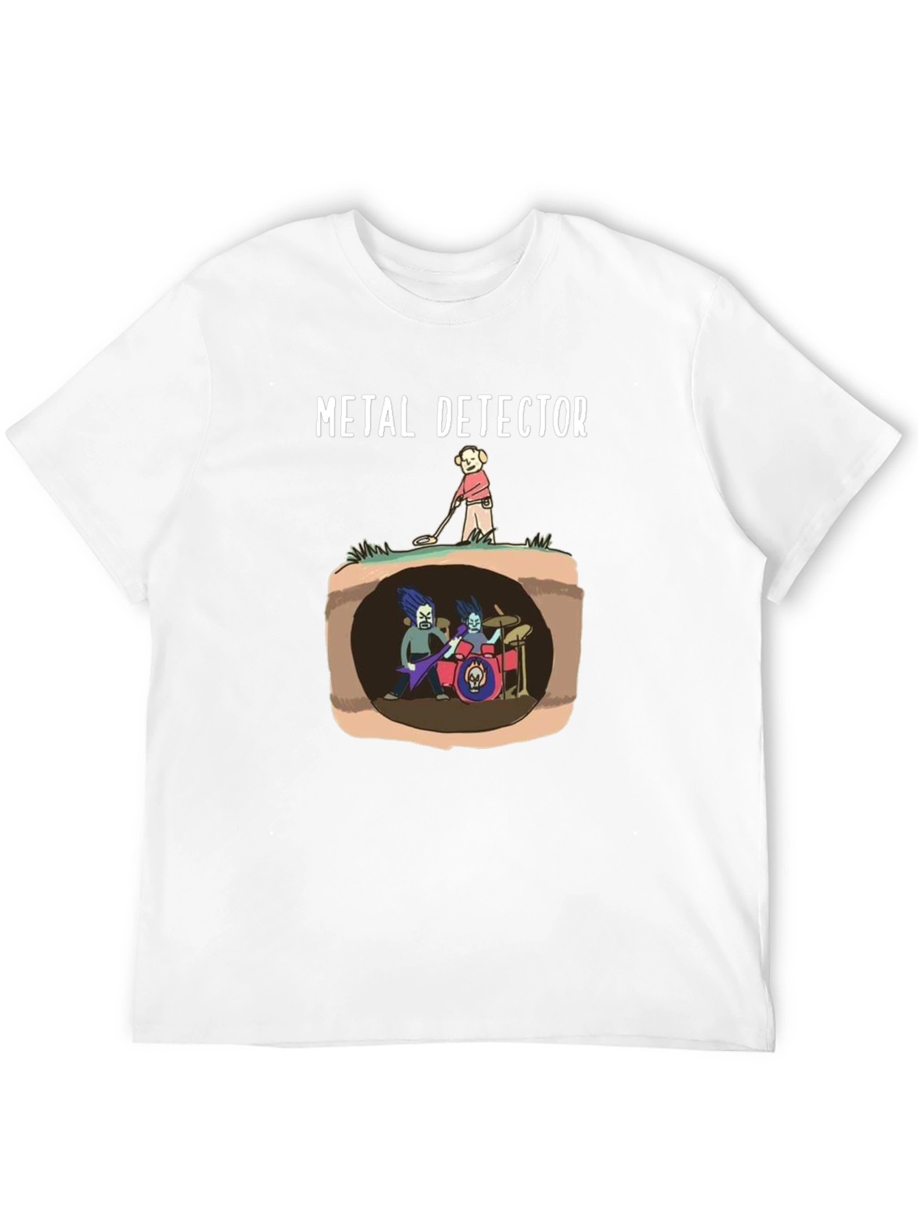 Metal Detector Band T-Shirt