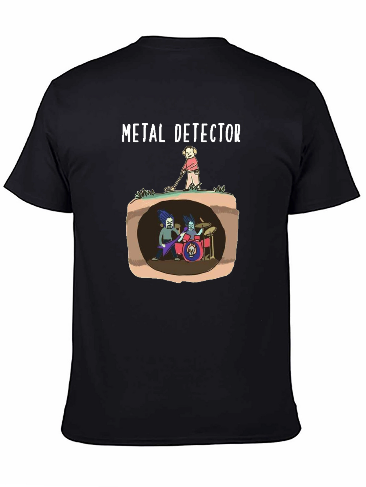 Metal Detector Band T-Shirt