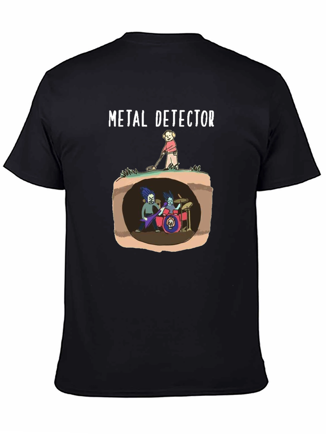 Metal Detector Band T-Shirt