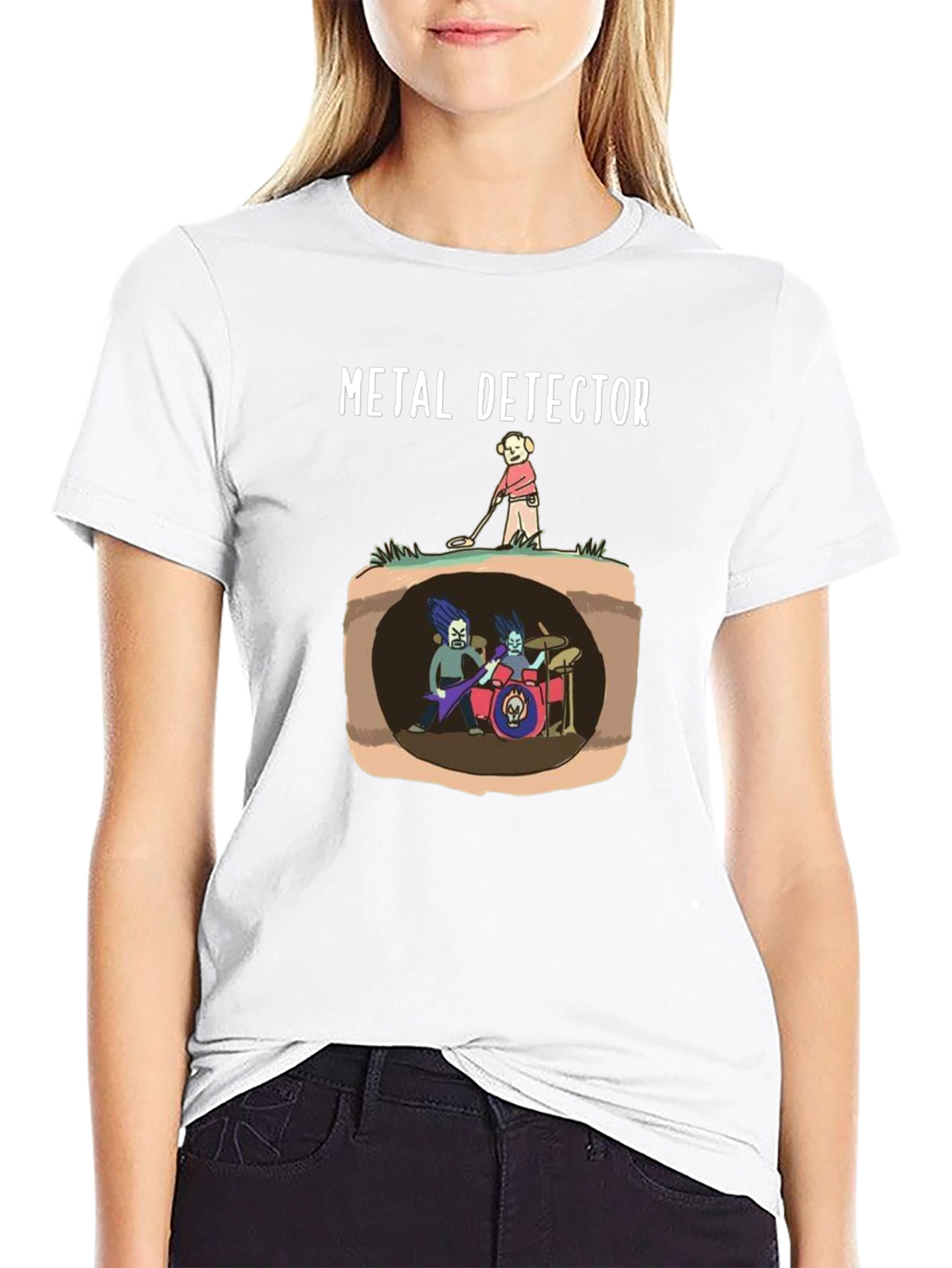 Metal Detector Band T-Shirt