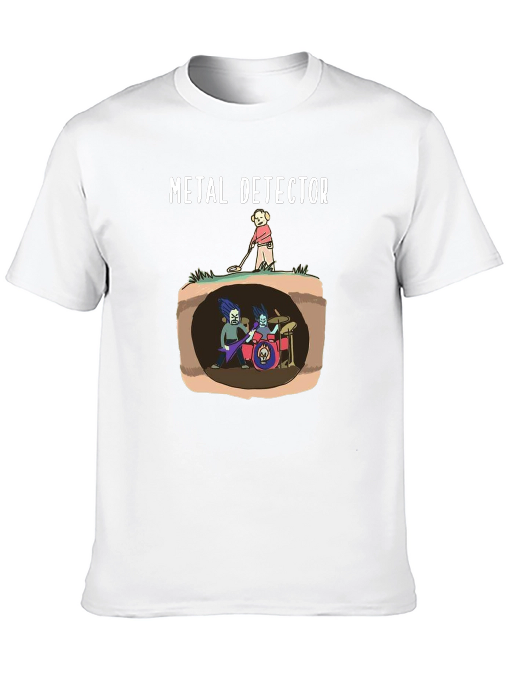 Metal Detector Band T-Shirt
