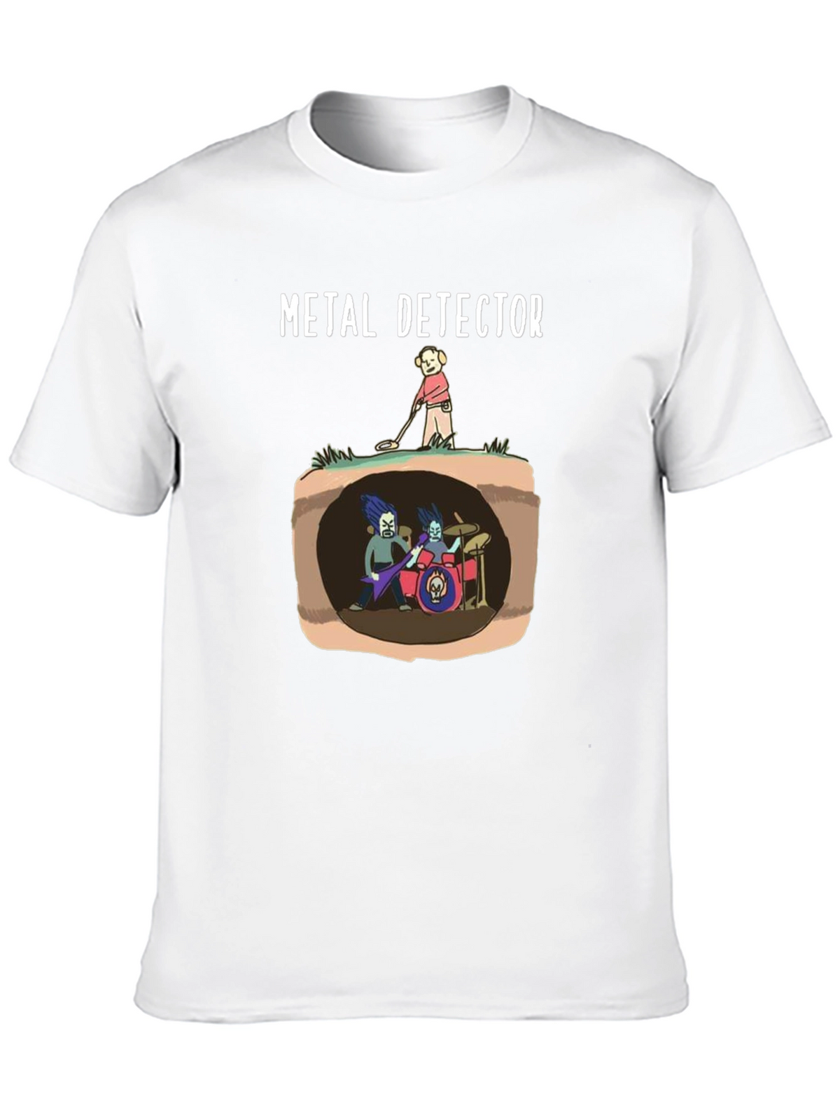 Metal Detector Band T-Shirt