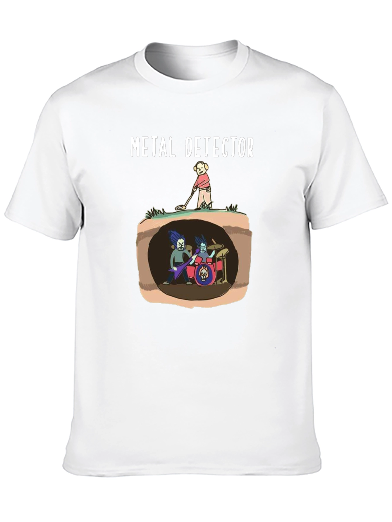 Metal Detector Band T-Shirt