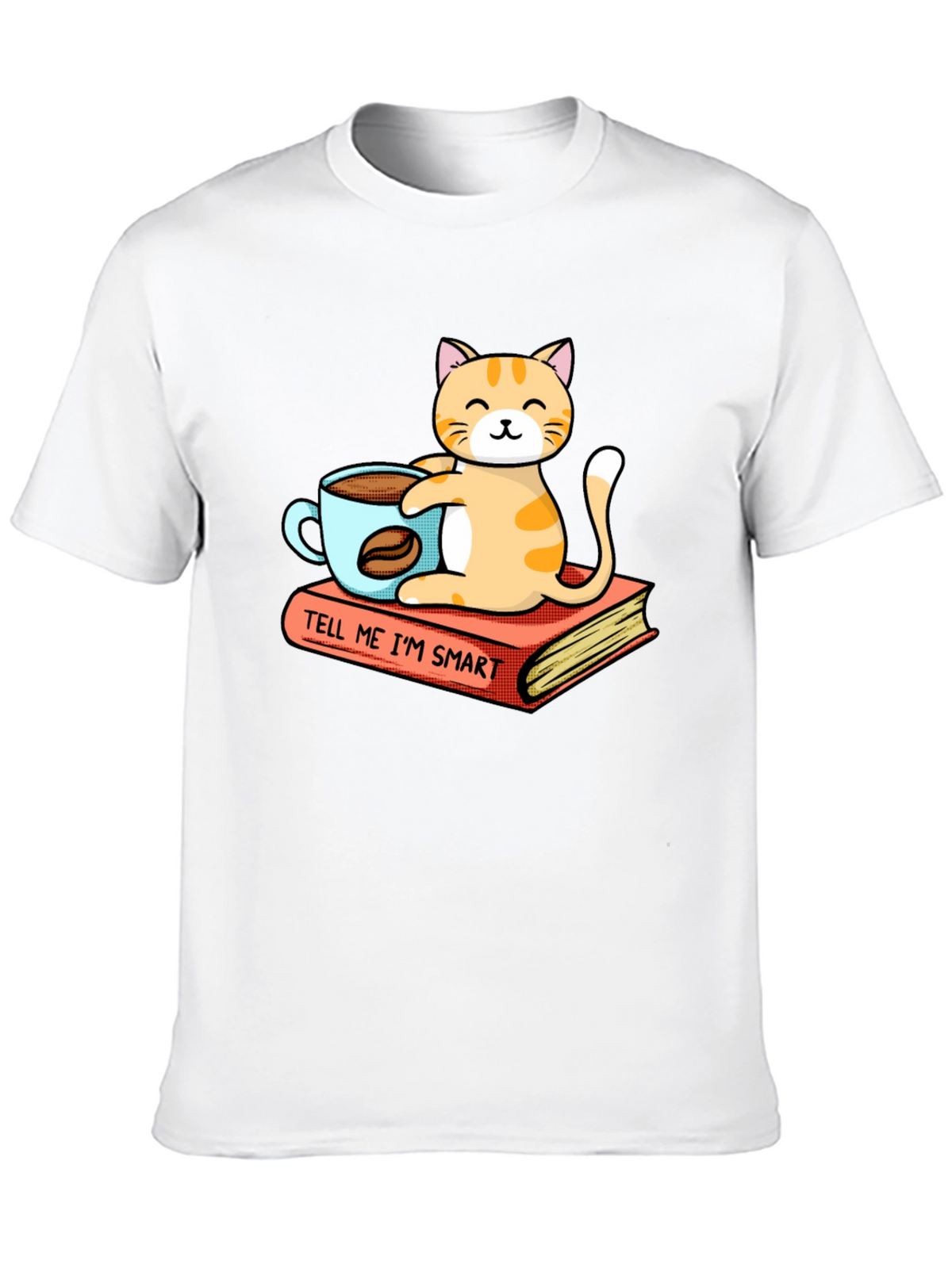 Smart Cat Coffee T-Shirt