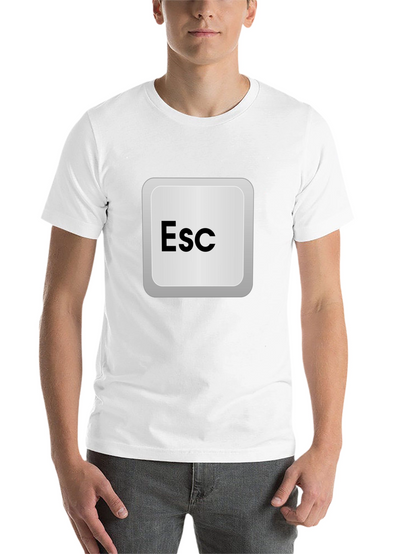 Escape Key T-Shirt - Geek Style