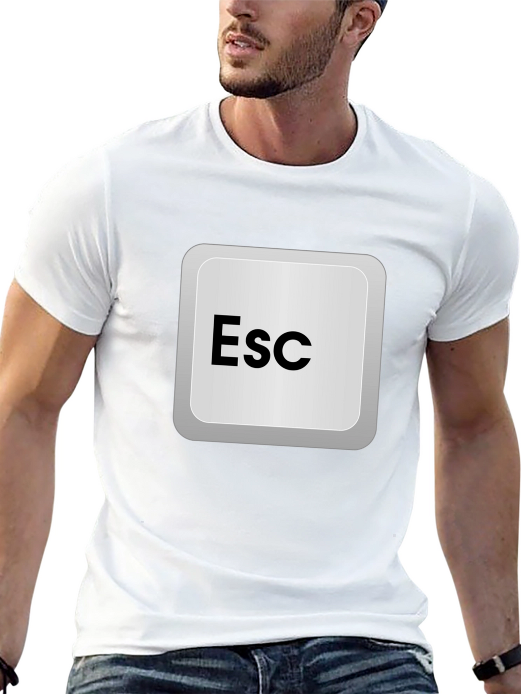 Escape Key T-Shirt - Geek Style