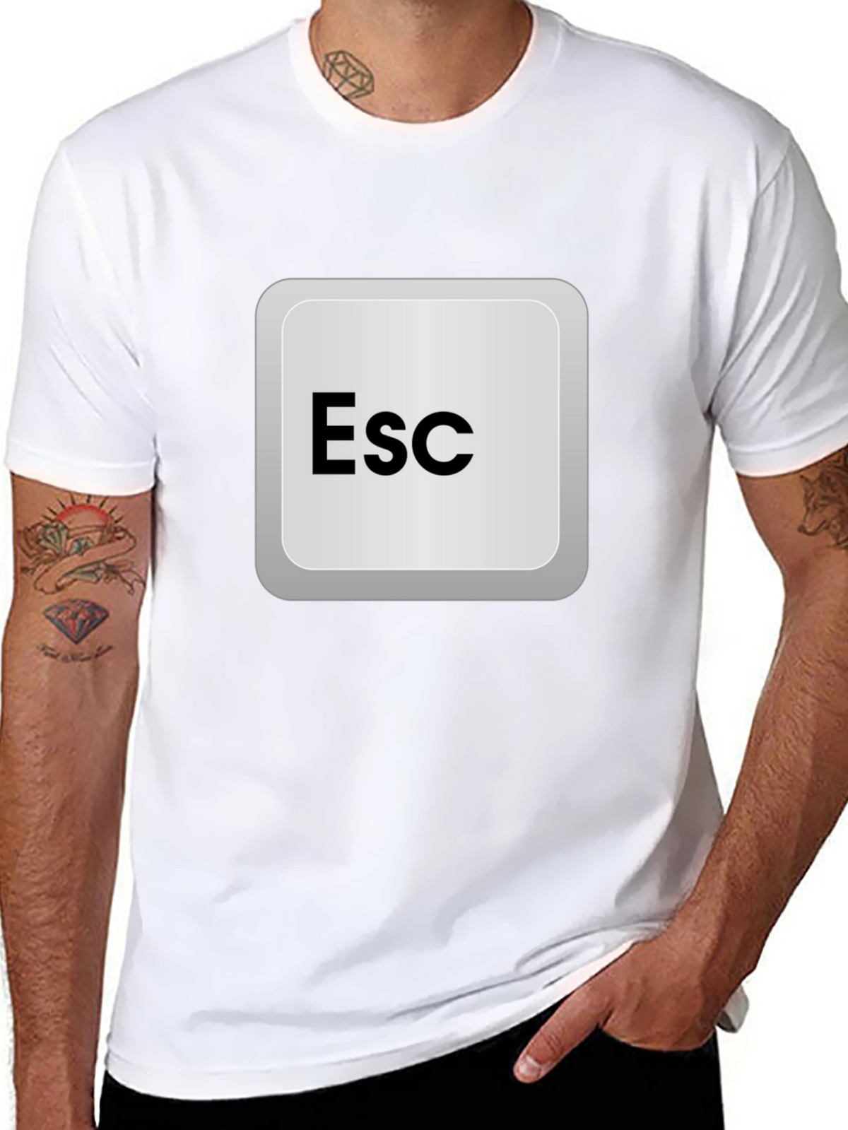 Escape Key T-Shirt - Geek Style