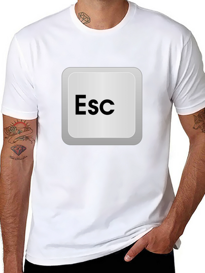 Escape Key T-Shirt - Geek Style