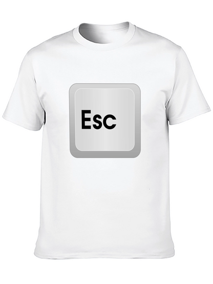 Escape Key T-Shirt - Geek Style