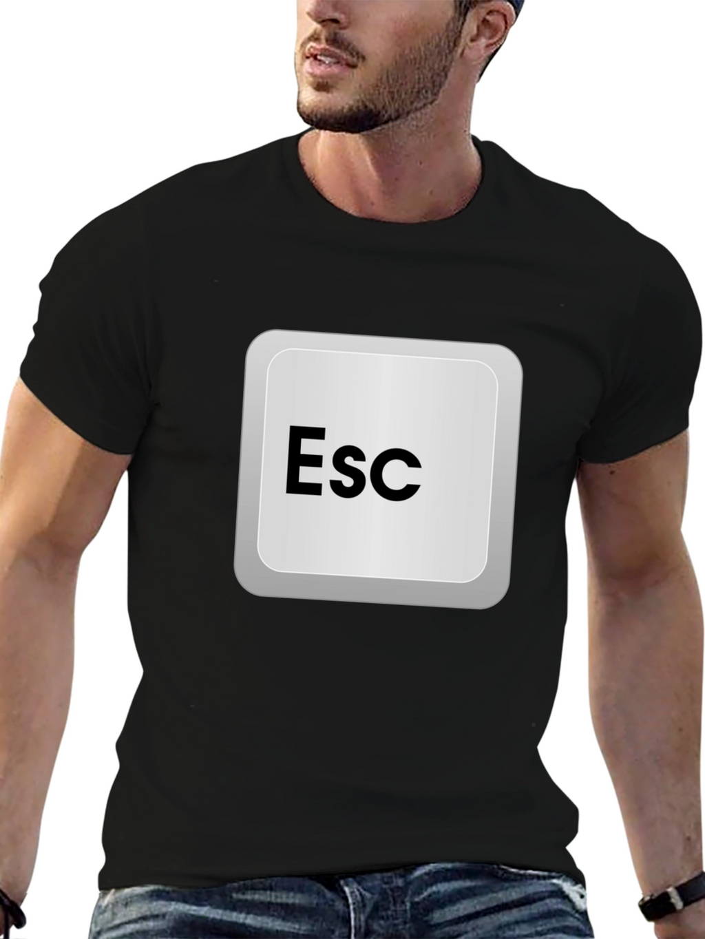 Escape Key T-Shirt - Geek Style