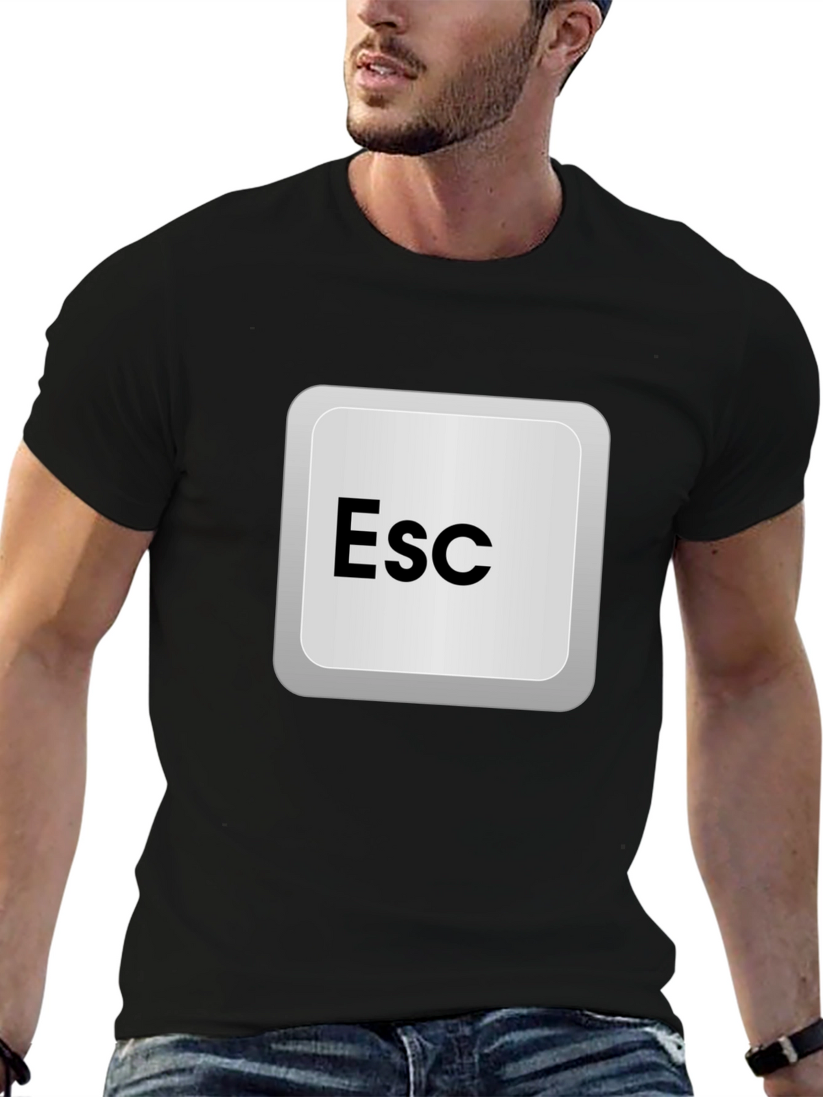 Escape Key T-Shirt - Geek Style