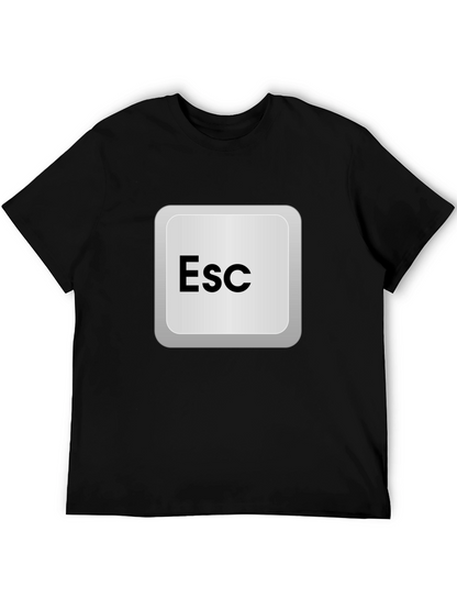 Escape Key T-Shirt - Geek Style