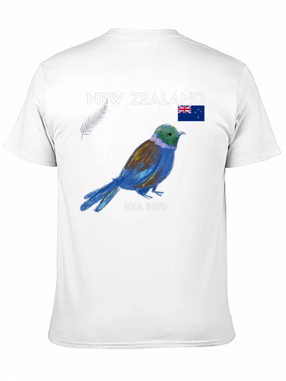 New Zealand Kea Bird Graphic T-Shirt