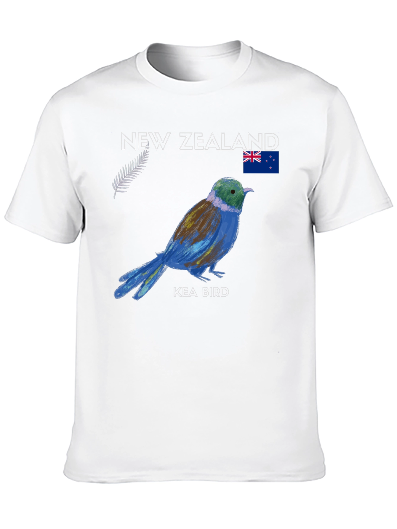 New Zealand Kea Bird Graphic T-Shirt