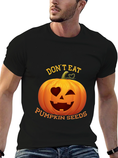 Funny Halloween Pumpkin Seeds T-Shirt