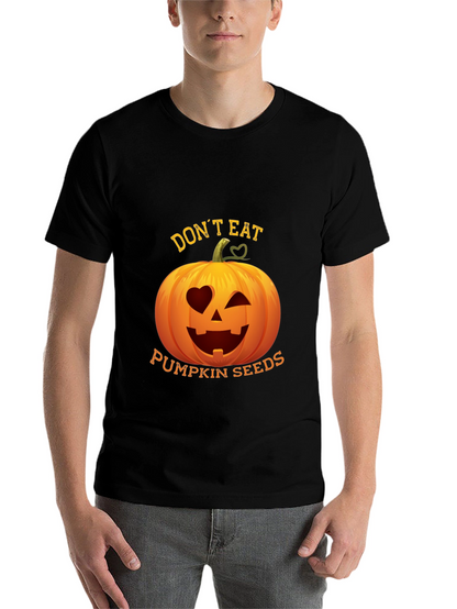 Funny Halloween Pumpkin Seeds T-Shirt