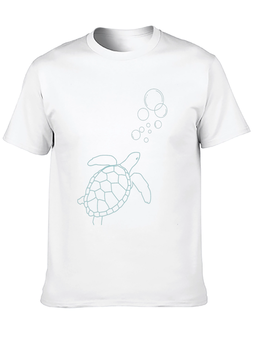 Sea Turtle Graphic Tee - Black Casual Style