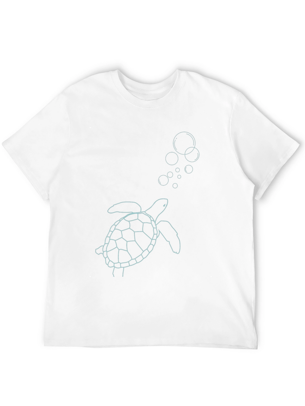 Sea Turtle Graphic Tee - Black Casual Style