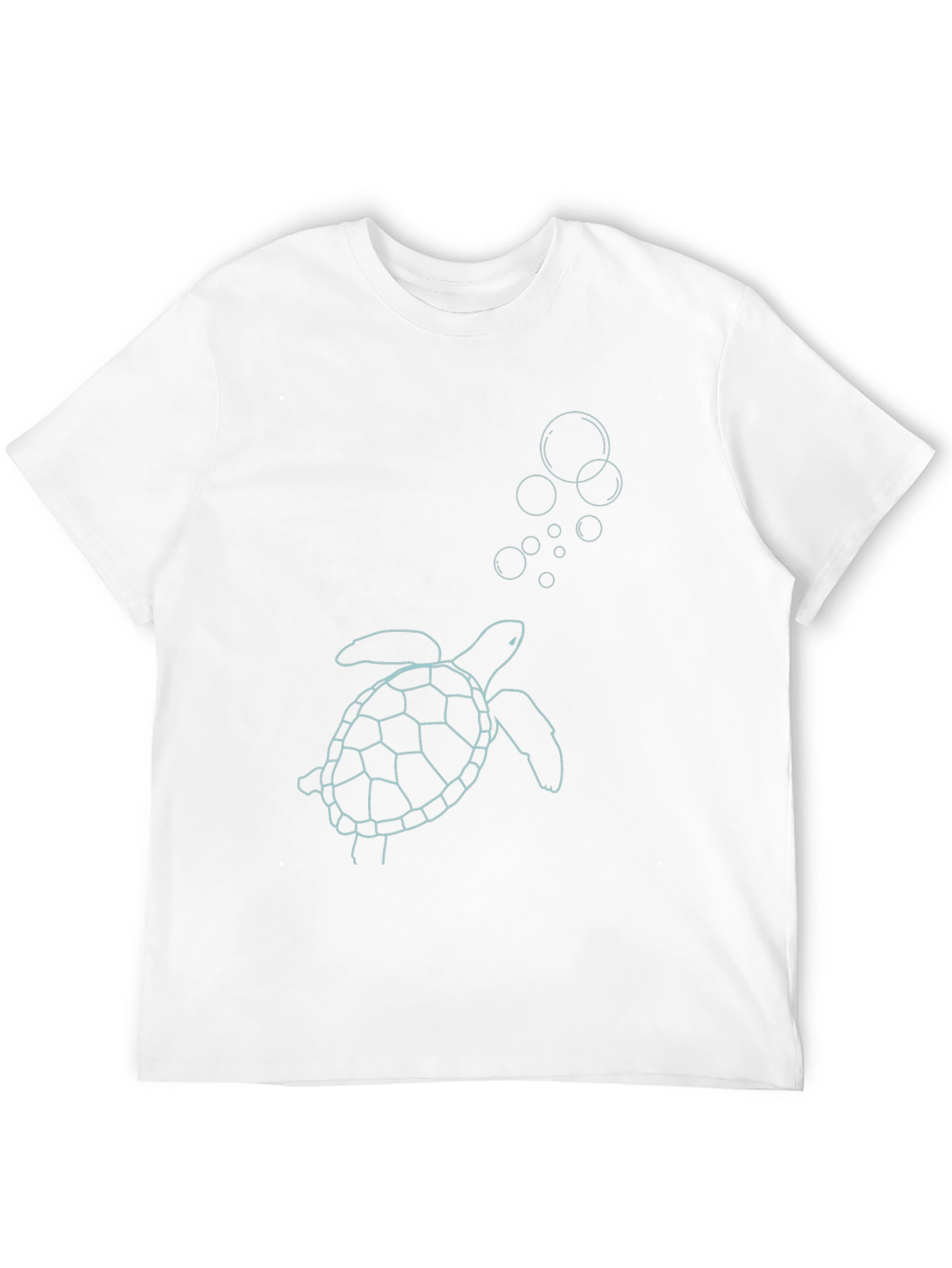 Sea Turtle Graphic Tee - Black Casual Style