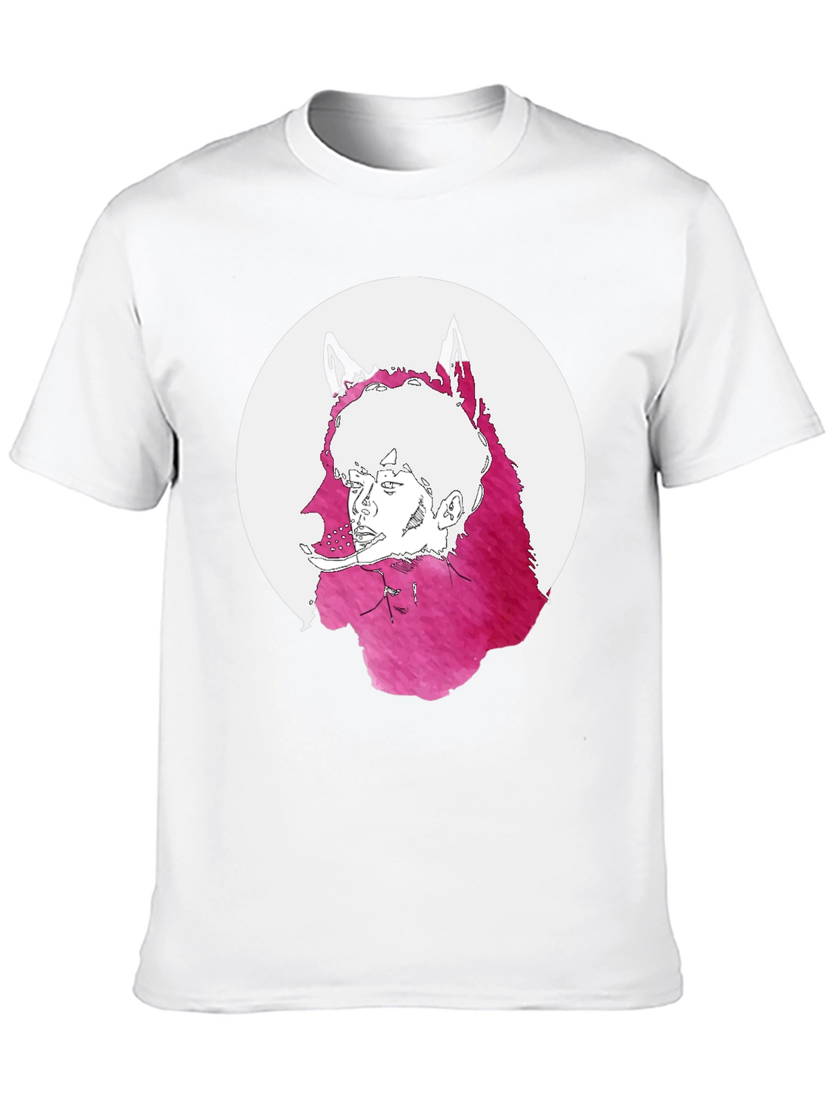 Wolf Graphic Tee - Unique Mens T-Shirt