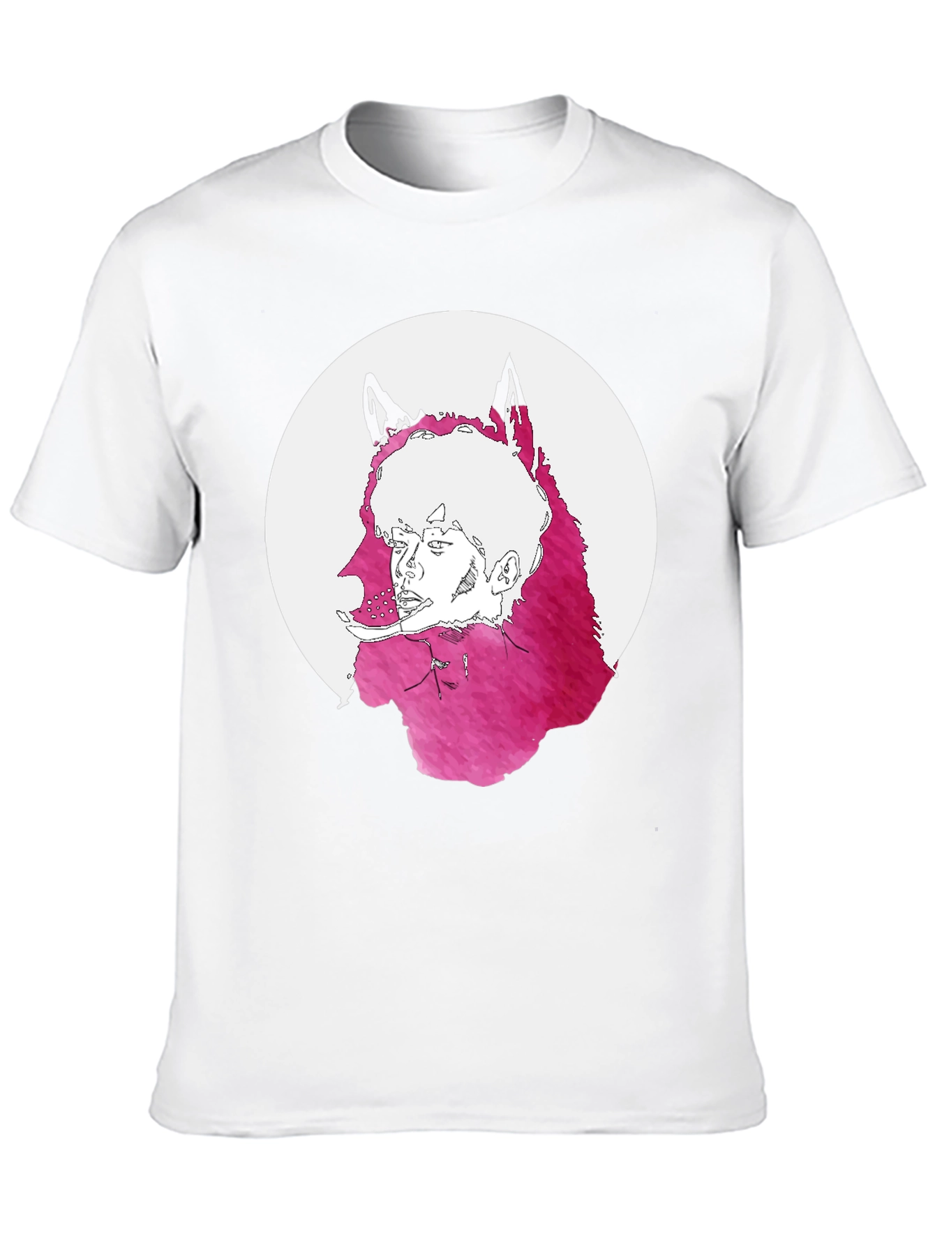 Wolf Graphic Tee - Unique Mens T-Shirt