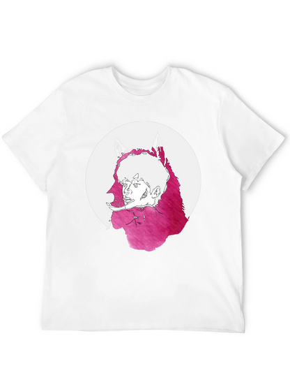 Wolf Graphic Tee - Unique Mens T-Shirt