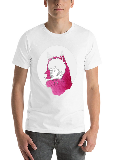 Wolf Graphic Tee - Unique Mens T-Shirt