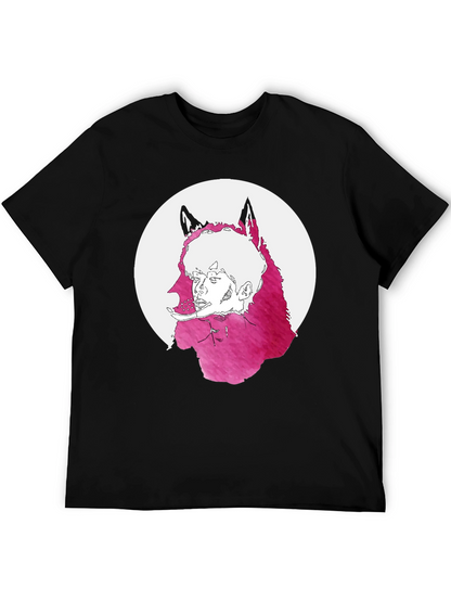 Wolf Graphic Tee - Unique Mens T-Shirt